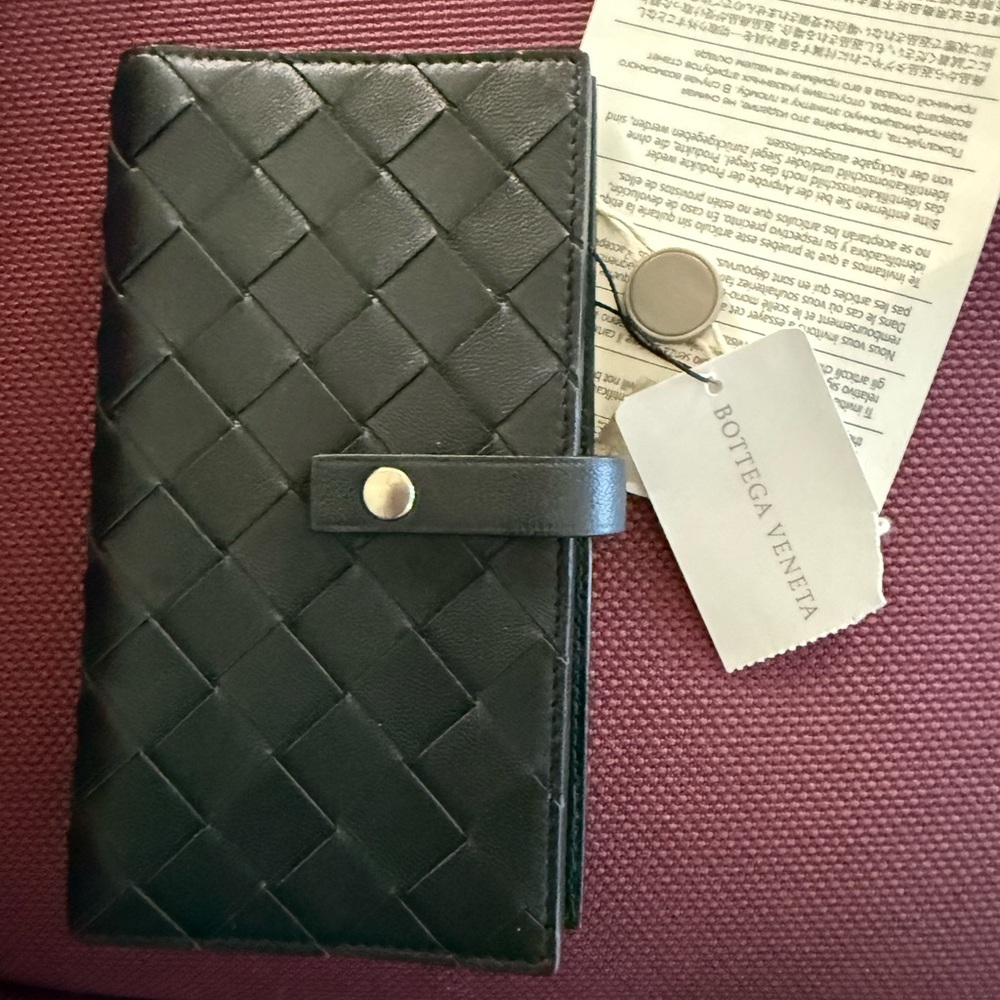 Bottega Veneta Black  case phone Wallet